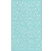 80x140mm Silk Screen for polymer clay - Seashell pattern 1 x1