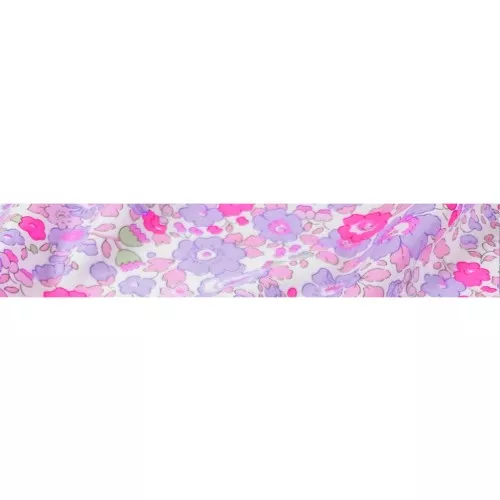 Bias ribbon Liberty Betsy Fluo Lilas x1m