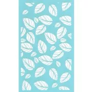 80x140mm Silk Screen for polymer clay - Leaf pattern 1 x1