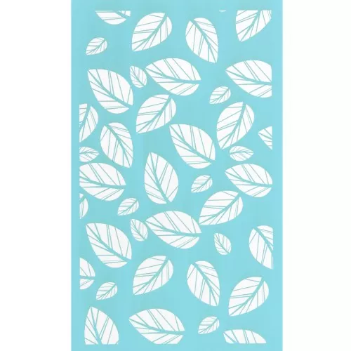 80x140mm Silk Screen for polymer clay - Leaf pattern 1 x1