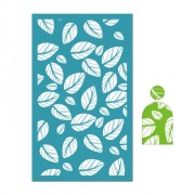 80x140mm Silk Screen for polymer clay - Leaf pattern 1 x1