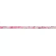 Liberty cord Mitsi Valeria - Orchidée Rose x1m
