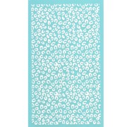 80x140mm Silk Screen for polymer clay - Leopard pattern x1|raw }}