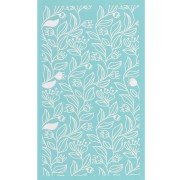 80x140mm Silk Screen for polymer clay - Floral pattern 2 x1|raw }}