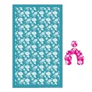 80x140mm Silk Screen for polymer clay - Flower pattern x1