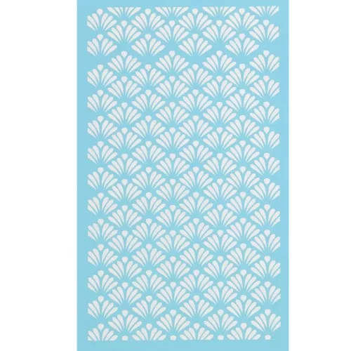 80x140mm Silk Screen for polymer clay - Oriental pattern 1 x1