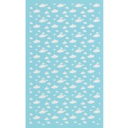 80x140mm Silk Screen for polymer clay - Ginkgo leaf pattern x1|raw }}