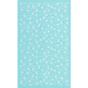 80x140mm Silk Screen for polymer clay - Small flower pattern x1|raw }}