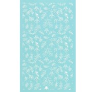 80x140mm Silk Screen for polymer clay - Bee and foliage pattern x1|raw }}