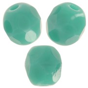 4mm Fire polished beads - Persian Turquoise x50|raw }}