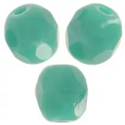 4mm Fire polished beads - Persian Turquoise x50