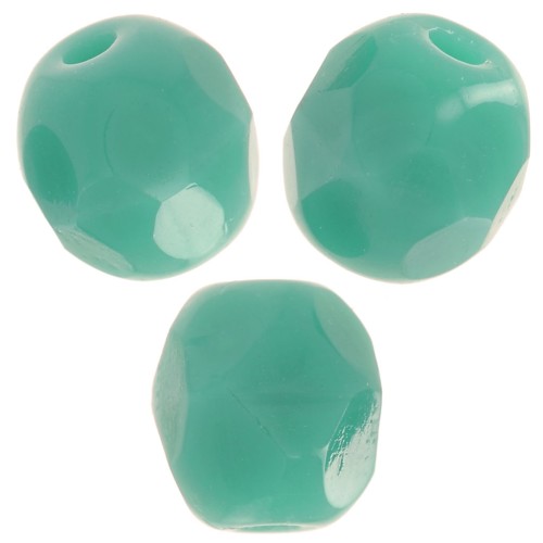 4mm Fire polished beads - Persian Turquoise x50
