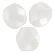 Facets 4 mm - Alabaster Pastel White x50|raw }}