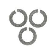 3x0.6mm Open jump rings - Black x2g|raw }}