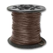 Leather cord 1,5mm Brown x 25m