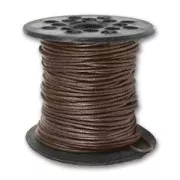 Leather cord 1,5mm Brown x 25m