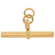 10x20mm Stainless steel 304L Pendant bar - Gold x1