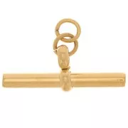 10x20mm Stainless steel 304L Pendant bar - Gold x1