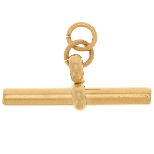 10x20mm Stainless steel 304L Pendant bar - Gold x1