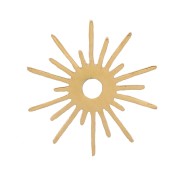 Sun elements 6 mm Stainless steel 316L Gold x4|raw }}