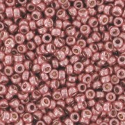 Miyuki Seed beads Duracoat 15/0 4209 - Galvanized Dark Coral x8g