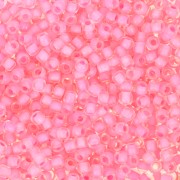 Toho Seed beads 11/0 TO11R969 - Crystal Neon Carnation Lined x8g