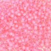 Toho Seed beads 11/0 TO11R969 - Crystal Neon Carnation Lined x8g