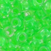 Toho seed beads 8/0 TO8R0805 - Luminous Neon Green x8g