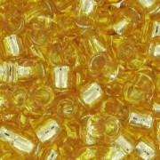 Toho Seed beads Takumi LH 11/0 TAK11R-PF22 - PF Silver Lined Lt. Topaz|raw }}