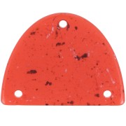 30x39.5mm Acrylic half-moon chandelier pendant - Granite brick x1|raw }}