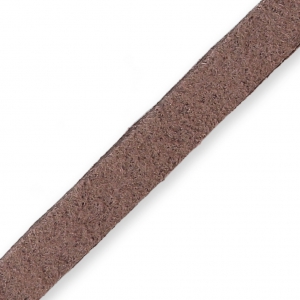 Ultra Suede lace 6x1.3mm light brown x 2m