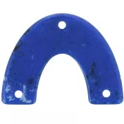 30x39.5mm Acrylic bridge spacer - Dark blue granite x1