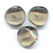 Pagodas 4x9mm Black Diamond x20