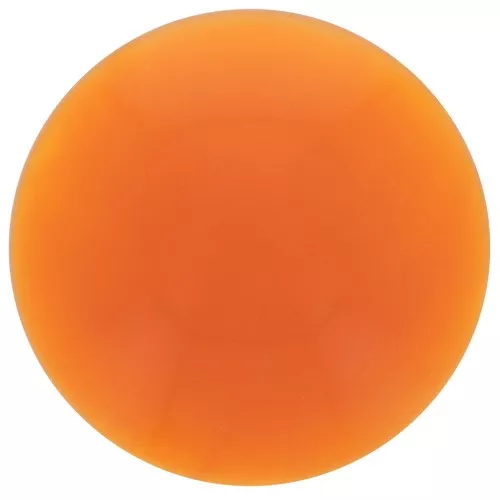 14mm Round opaque acrylic cabochon - Amber x1
