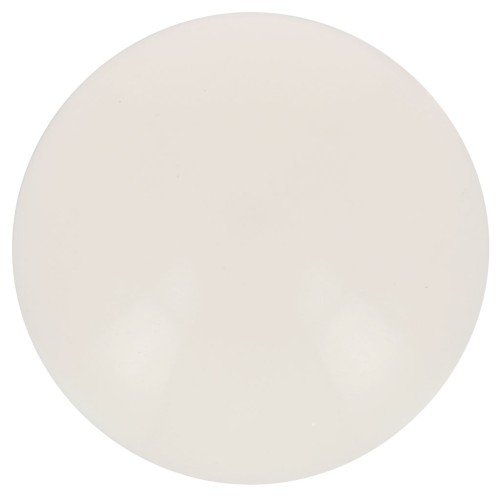 14mm Round opaque acrylic cabochon - Cream x1
