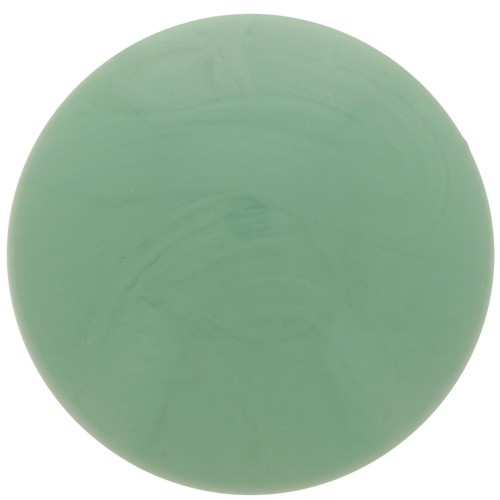 14mm Round opaque acrylic cabochon - Sage x1