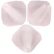 5mm Preciosa Bicones - Rondelle Bead - Light Rose Matt x12