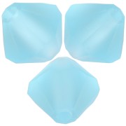 5mm Preciosa Bicones - Rondelle Bead - Aqua Bohemica Matt x12|raw }}