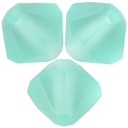 5mm Preciosa Bicones - Rondelle Bead - Caribbean Sea Matt x12|raw }}