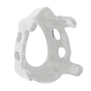 8x6mm Claw setting for cabochon PureCrystal 4320 - Silver Tone x1