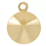 8mm Stick-on setting PureCrystal 1122 - Gold x1