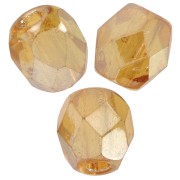 Facets 4 mm - Crystal Golden Flare Full x50|raw }}