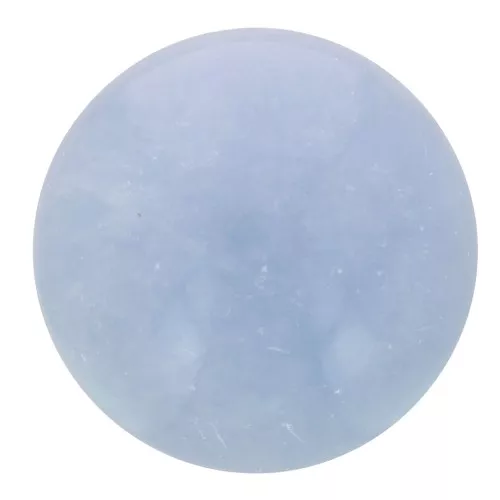 10mm round gemstone cabochon - Anhydrite - Angelite x1