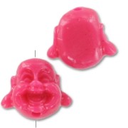 Buddha's head 18mm Hot Pink x1|raw }}
