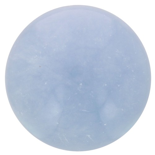 12mm round gemstone cabochon - Anhydrite - Angelite x1