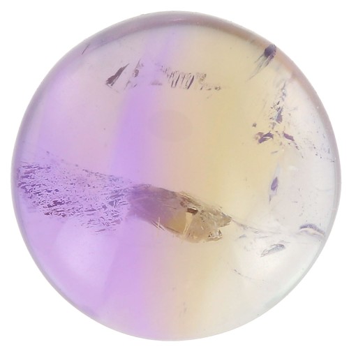 12mm round gemstone cabochon - Ametrine x1