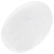 18x13mm oval gemstone cabochon - Selenite x1