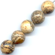 Beads Picture Jasper  8mm x10|raw }}