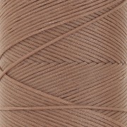 Linhasita Waxed Flat Yarn Spool for Macramé, 1.4 mm - Sand (214) x 167 m