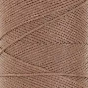 Linhasita Waxed Flat Yarn Spool for Macramé, 1.4 mm - Sand (214) x 167 m